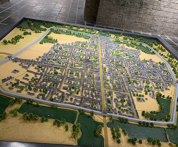 漳平市建筑模型
